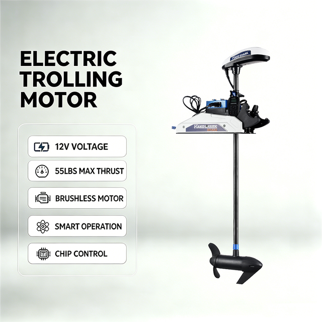 Electric Power Boat Engine Marine Trolling Motor With Spot Lock GPS Control