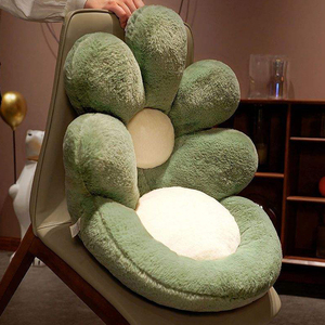 Mô hình hoa dệt Ghế văn phòng đệm thoải mái lớp phủ chống trượt dưới ghế & Thắt lưng Gối bọt đầy Đệm thư giãn - Product Image 6