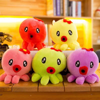Fábrica al por mayor promoción especial 7 pulgadas juguete de peluche máquina de agarre muñeca juguete boda animal relleno suave grúa muñeca
