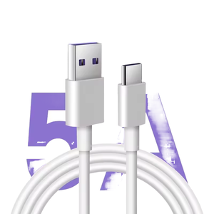 Cáp sạc USB 5A tốc độ cao, sạc siêu nhanh, cáp dữ liệu Type-C dành cho Huawei Mate 40 & Samsung, bán buôn từ nhà máy sản xuất máy in - Product Image 4