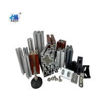 Longueur personnalisable pliée soudée par coupe industrielle d'accessoires de profil en aluminium de connecteur intégré de la série 6000