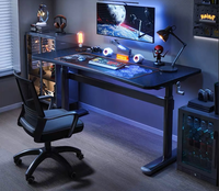 Table de bureau réglable moderne en mélamine, idéale pour le travail en position debout – Meilleure vente