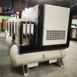 6 / 8 /10/13/16 Bar 7.5 /11/15/22/37 kW tất cả trong một máy nén khí trục vít sử dụng công nghiệp với bể chứa và máy sấy và bộ lọc - Product Image 3