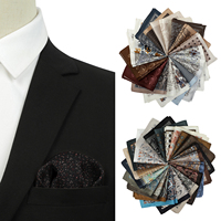 Pañuelo de Bolsillo de Viscosa con Logotipo Personalizado para Hombre, Servicio Profesional OEM/ODM para Marcas de Boutique, Etiqueta Privada, MOQ Bajo