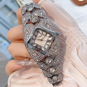 Montres LABAOLI <span class=keywords><strong>pour</strong></span> femmes, montres de luxe serties de diamants, élégantes, cadeaux <span class=keywords><strong>pour</strong></span> femmes, cadran carré, montre à quartz simple <span class=keywords><strong>pour</strong></span> femmes - Product Image 4