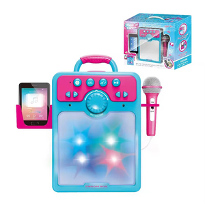Jouet musical pour enfants, machine à karaoké à domicile, haut-parleurs, musique, machine à chanter pour enfants avec micro, jouets éducatifs précoces 2025 - Product Image 6