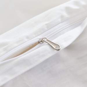 Color sólido Blanco 100% Algodón 4 piezas Edredón Funda nórdica Queen King Size Hotel Juego de cama Proveedor - Product Image 6