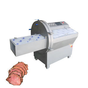 Precio de fábrica Equipo de corte de carne de cerdo Rebanador de pechuga de pollo horizontal automático - Product Image 5