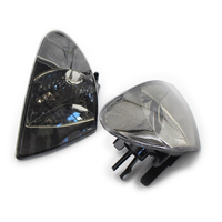 Feux de Gabarit Latéraux Avant Fumé pour BMW Série 3 E46 Berline 98-01 - Paire (Réf. 63136902765, 63136902766)