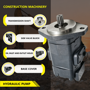 Bomba de Doble Engranaje P315 OM502 de Alta Resistencia, Antidesgaste, Presión Estable para Obras de Construcción y Sitios Agrícolas con Polvo - Product Image 2