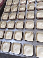 Wanlisonic Machine de dépôt de gâteau en acier 220V équipement de boulangerie de traitement des aliments pour Cupcake et fabricant de gâteau de couche