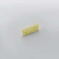Métal République Galactique Pièces de Crédit Or Ancienne République Barres pour Collectionneurs et Logo Cosplay à Collectionner (50x18x4mm)
