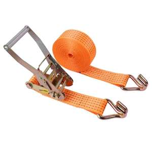 Sangle de fixation de cargaison robuste 50mm x 10m avec limite de charge de 5000kg et boucle à cliquet en acier - Product Image 2