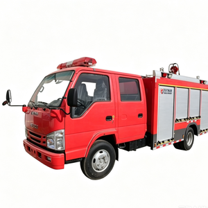 Nouveau véhicule de sauvetage incendie Isuzu diesel, transmission manuelle 4x2, véhicule de sauvetage tout-terrain, camion de pompiers multifonctionnel - Product Image 1