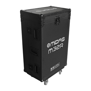 Estuche de vuelo en vivo <span class=keywords><strong>Midas</strong></span> M32R personalizado versión Normal Todo negro con <span class=keywords><strong>ruedas</strong></span> sistema Pa equipo de escenario mezclador Digital estuche de vuelo - Product Image 2
