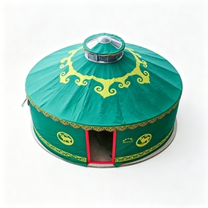 Yurt mongol économique à double couche, idéal pour un espace de vie temporaire en extérieur - Product Image 2