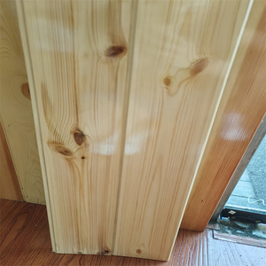 Fábrica Paneles de pared de madera de pino Decoración interior Techo Diseño Shiplap - Product Image 2