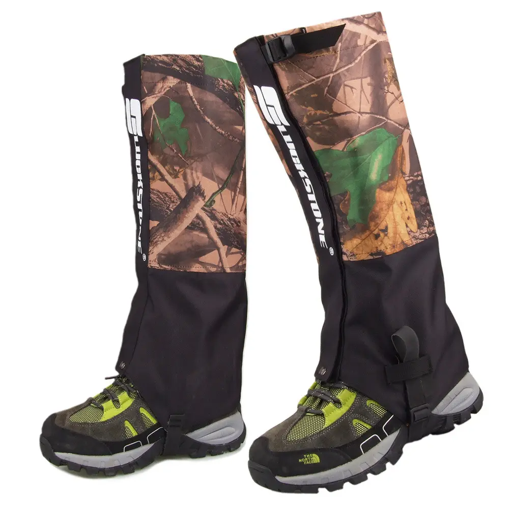 Customized Waterproof Camping Legging Leg Cover / Wraps Gaiters for Climbing Hunting Hiking Camping