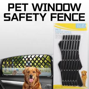 Protège-vitre télescopique Portable pour voiture et chien, clôture de sécurité pour animaux de compagnie, vente en gros d'usine - Product Image 4