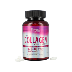 Viên nén <span class=keywords><strong>collagen</strong></span> peptide với vitamin C cho da tóc và phục hồi sau khi tập thể dục cho nam giới và phụ nữ siêu <span class=keywords><strong>Collagen</strong></span> bổ sung - Product Image 4