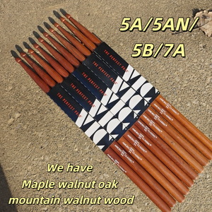 Baquetas Vic Firth American Classic 5A 5B 7A 5AN 2B con punta de madera. Admite personalización. - Product Image 2