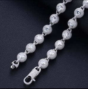Hip Hop <b>Moissanite</b> <b>Necklace</b> for Men Luxury 925 Sterling Silver Iced Out Custom Stylish Diamond Chain Jewelry - Product Image 4