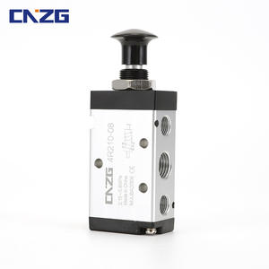 วาล์วควบคุมทิศทางแบบแมนนวล Airtac 4H210-08 2 ตำแหน่ง 5 ทาง พร้อมตัวกระตุ้นแบบคอยล์ สำหรับเครื่องจักรนิวเมติก ตัวกรองพลาสติก น้ำมันหล่อลื่น และลม - Product Image 1