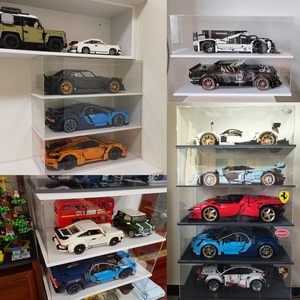 Wholesale Large Clear Acrylic Dustproof Protective Case for Car Models Portable Countertop <strong>Display</strong> <strong>Box</strong> for Car Collectibles - Product Image 3
