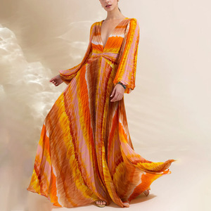 Maillot de bain une pièce à manches longues et jupe pour femme sexy maillot de bain à volants Biquini Monokini body maillot de bain plage - Product Image 4