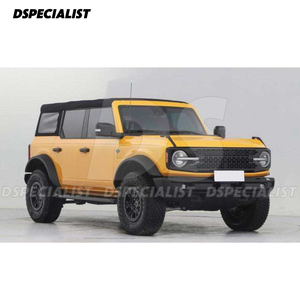 Dspecialist Style Car Carbon Front Mesh Grille pour <span class=keywords><strong>Ford</strong></span> Bronco Badlands Sport Utility 4-Door 2021-2023 - Product Image 2