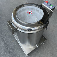 Commerciële Roestvrijstalen Bladgroente Groenten Droger Enkele Vat Dehydratie Centrifugale Fruit Voedsel Dehydratatiemachine