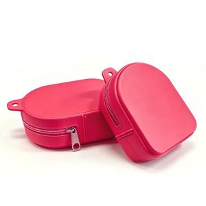 Cross-border New Arrival <b>Macaron</b> Candy-colored Silicone Mini Pouch, Portable & Soft for Earphones Keys Coins and Data Cables - Product Image 1