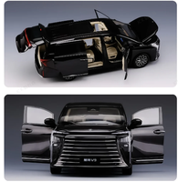 Dongfeng Forthing V9 1:18 Modèle réduit de voiture Voiture de luxe Jouet Fourniture d'usine Modèle de voiture Quantité originale pour cadeaux Hotsale