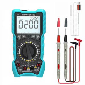 Multímetro Digital 6000, Prueba de Transistores, Frecuencia, Diodos, Triodos, Temperatura, Inductancia, ZT980L - Product Image 1