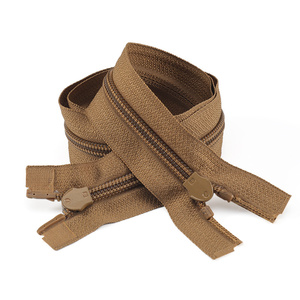 SAS vente en gros de haute qualité double curseurs fermetures à glissière séparables <span class=keywords><strong>fermeture</strong></span> à glissière en nylon à extrémité ouverte à deux voies <span class=keywords><strong>pour</strong></span> vêtements - Product Image 2