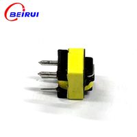 Transformateur à impulsions vertical miniature BEIRUI BR8.3EE-5101A EE8.3, rapport 80:1, isolation en ruban jaune intégral, pour soudeuse, en cuivre