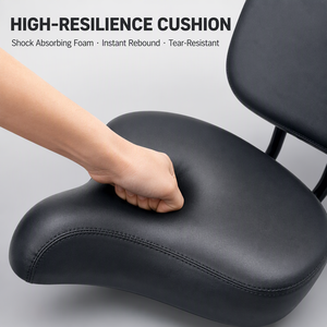 <span class=keywords><strong>Selle</strong></span> <span class=keywords><strong>de</strong></span> vélo électrique, siège <span class=keywords><strong>de</strong></span> vélo <span class=keywords><strong>de</strong></span> route, imperméable, en éponge PU, coussin large, confortable et sûr, <span class=keywords><strong>avec</strong></span> dossier - Product Image 4