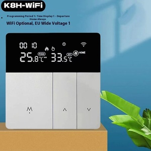 Thông Minh Wifi Nhiệt Với Từ Xa Ứng Dụng Điều Khiển Điện Sưởi Ấm Sàn Nước Nhiệt Độ Chuyển Đổi Bảng Điều Chỉnh Treo Tường Nồi Hơi Chuyển Đổi - Product Image 3