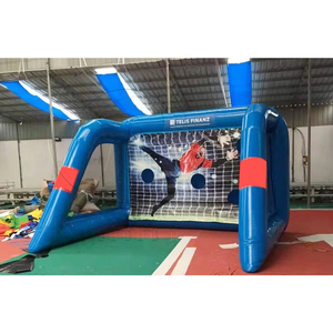 But de football gonflable portable en bâche PVC pour jeu de tir sportif d'extérieur personnalisé - Product Image 2