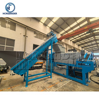 Máquina Automática de Reciclaje de Plástico de Alta Capacidad Horserider con Motor, Control PLC, Extracción de PP y Eliminación de Agua