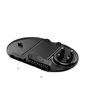 Car Anti-slip Pad Multi-purpose Phone Parking Plate Rotating Mobile Phone Holder Car Dashboard Cell Phone Mat