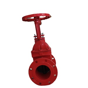 Vanne à opercule à joint creux Groove Fire Rising |   Bride en fonte ductile résiliente PN16/PN25 pour système de protection <span class=keywords><strong>incendie</strong></span> - Product Image 2