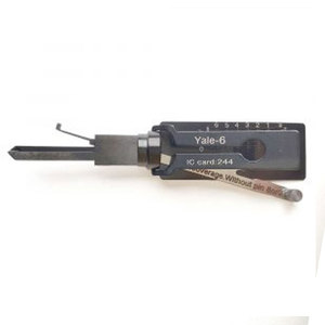 تصميم Lishi 2 في 1 لأدوات فتح وقراءة Yale6 مجموعة قفل قفل اسطوانة سكنية أداة أقفال - Product Image 4