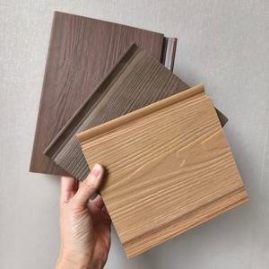 Panneaux muraux de revêtement extérieur en ASA co-extrudé de 170 mm de large, feuilles de toiture en PVC décoratives, panneaux en WPC plastique pour extérieur - Product Image 5