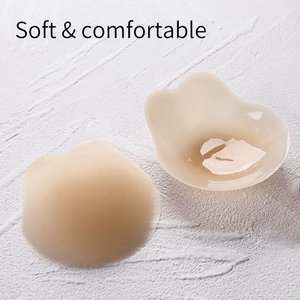 Mei Xiao Ti Herbruikbare Onzichtbare Push Strapless Siliconen Tepel Cover Mooie Jonge Sexy Meisje Borstbladen Dameskleding - Product Image 6