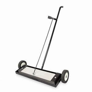 Atelier d'entrepôt à roues poussées à main facile à utiliser balayeuse magnétique roulante <span class=keywords><strong>pour</strong></span> la récupération de clous, vis, écrous - Product Image 2