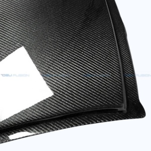 Pour Mitsubishi Lancer Evolution EVO 7 8 9 CT9A 2001-2007, capot de toit en fibre de carbone véritable, type adhésif, kit carrosserie - Product Image 4