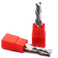 Cortador de Metal HSS de alta precisión de 14-20mm, herramienta de fresado de aleación de aluminio de 2 flautas, enrutador de broca de asiento clave, 1 Uds., fresas de extremo de alto HRC55