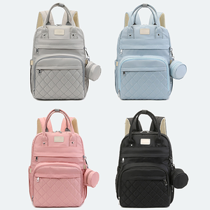 Bolsa de Pañales Impermeable Personalizada de Oxford para Maternidad, Bolsa de Mano para Cochecito, Mochila de Cama para Bebé, Organizador para Mamá, Bolsa de Pañales Portátil para Uso en Exteriores - Product Image 6