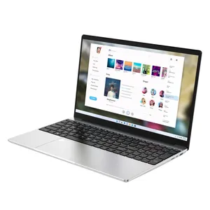 GXMO F152G 15.6 인치 노트북 인텔 알더 레이크 N95 쿼드 코어 16GB + 512GB 노트북 IPS HD 컴퓨터 지원 지문 잠금 해제 노트북